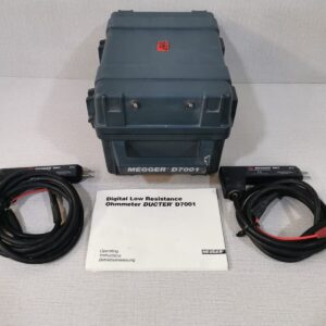Used Megger Ducter D7001 Digital Low Resistance Ohmeter - TRIED & TESTED
