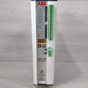 USED ABB ACP201-02 3ADM200132R0101 SW VER.5.76 SERVO DRIVE 400V -W/O ANY ACCS.