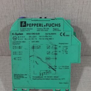 Used PEPPERL+FUCHS KFD2-CRG-Ex1.D 51097S K-SYSTEM Safety Barrier