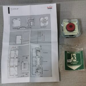 New-Open Box DORMAKABA TL-N S 55 UP Nottaster System 55 Emergency Push Button ( NO BOX )
