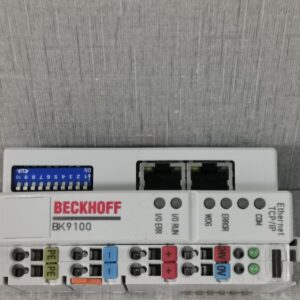 Used BECKOFF CONTROL UNIT BK9100 ETHERNET COUPLER TCP/IP