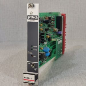 USED Protech ES221.0 rotork-instruments / Protech ES221 1022-419 Output PCB Card