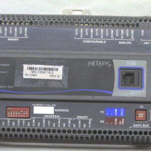 USED Johnson controls Metasys MS-IOM4710-0, REV D