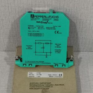 PEPPERL+FUCHS Z728 SAFE SNAP BARRIER PN/ 71788 250V -NEW W/ FILTHY BOX
