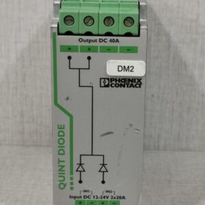 Used Phoenix Quint-Diode 12-24DC/2 x 20/1 x 4 Power Supply..