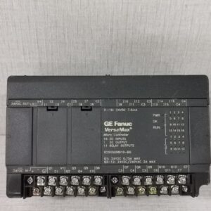 Used GE Fanuc Versamax IC200UDR010-BG Micro Controller 24VDC/240VAC Module- W/O ACCS.