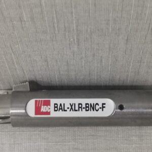 ADC BAL-XLR-BNC-F Heavy Duty Audio Connector LOT 2 - New Open Box