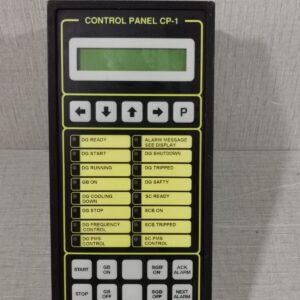 USED DEIF DELOMATIC-3 CONTROL PANEL CP1 24VDC - W/O ANY ACCS.