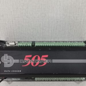 USED DATA TAKER 505 DT500 DATA LOGGER-WITH RUSTY PART & WITHOUT MEMORY CARD