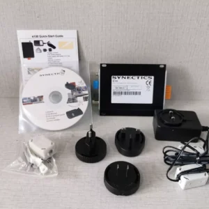 USED SYNECTICS E100 DUALSTREAM H.264 VIDEO ENCODER/ SERVER