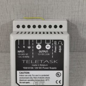 USED TELETASK TDS10130 AUTOBUS power supply – 12V DC 3.5A W/O ANY ACCS.