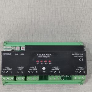 Used TELETASK TDS13524 Motor Interface Motor Interface Output