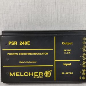 USED MELCHER PSR 248E/ PSR 248E-7 POSITIVE SWITCHING REGULATOR