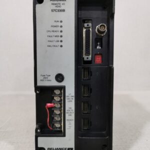 Reliance Electric 57C330B AutMax® Remote I/O Head - FOR PARTS OR NOT WORKING