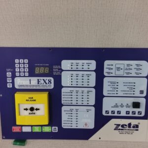 Used ZETA Premier EX8 Combined Extinguishing & Fire Alarm Panel (PEX8)- MAIN PANEL