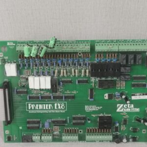 Used ZETA PREMIER EX8 COMBINED EXTINGUISHING AND FIRE ALARM PANEL 21-1014 PCB BOARD