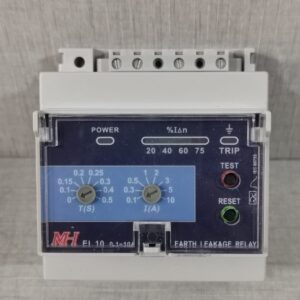 MH EL10 0.1~10A EARTH LEAKAGE RELAY  -  New Open Box