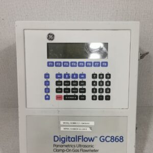 Used GE DIGITALFLOW GC868/ GC868-2-21-10416-0-0 GAS FLOWMETER