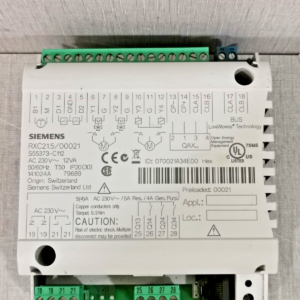 USED SIEMENS RXC21.5/00021-AC 230V-12VA PANEL CONTROLLER