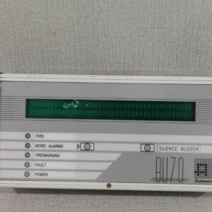 USED AUTRONICA BU-70 FIRE ALARM CONTROL PANEL WITH DAMAGED SCREEN
