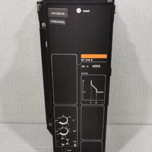 USED MERLIN GERIN ST318S ELECTRIC TRIP CONTROL CIRCUIT BREAKER ST 318 S IN=400A