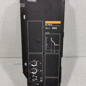 USED MERLIN GERIN ST318S ELECTRIC TRIP CONTROL CIRCUIT BREAKER ST 318 S IN=200A