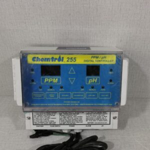 Used CHEMTROL CH255 PPM/PH DIGITAL CONTROLLER