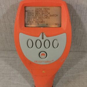 Used ELCOMETER 456 TOP F DIGITAL COATING THICKNESS GAUGE