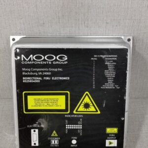 Used MOOG 6525654300 REV. C STATOR ELECTRONICS LASER BOX ANALOGIC 21-03614-03