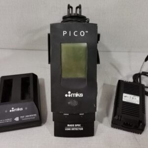 Used MKS PICO MSSAHE6SD0B1 Mass Spec Leak Detector - Missing 2 Chargeable Batteries