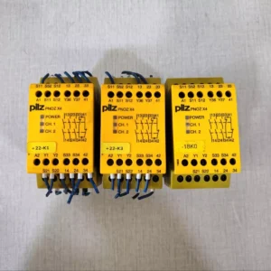 USED Pilz PNOZ X4 SAFETY RELAY 774730 - LOT 3 PCS.