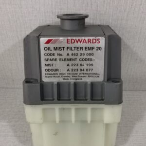 Used Edwards A462-29-000 EMF20 Oil Mist Odor Filter Assembly