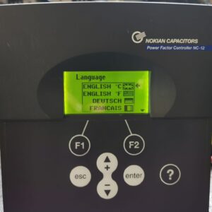 Used Nokian Capacitors NC-12 Power Factor Controller