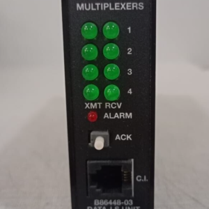 Used GE Lentronics Multiplexers B86448-03 DATA-LS Unit / 087-86447-02