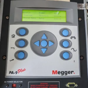 USED Megger PA-9 Plus H/W VER 4.02 B 90-600VAC PORTABLE POWER QUALITY ANALYZER-TESTED