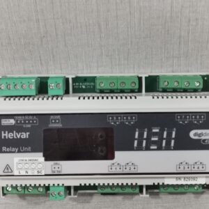 USED HELVAR 498 DIGIDIM V1.6 REV.6 RELAY UNIT, 100-240 VAC, 128A, 45Hz-65Hz