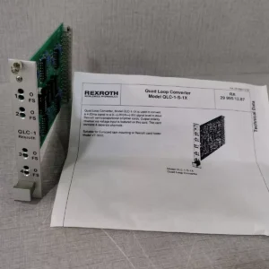 Rexroth QLC-1/ QLC-1-S-1X Quad Loop Converter PCB Card - NEW WITHOUT BOX