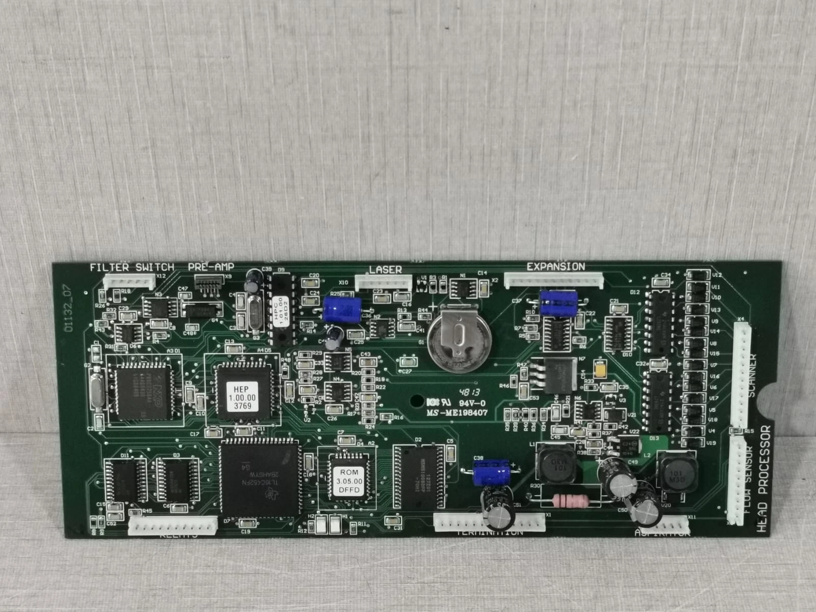 USED XTRALIS VESDA VLS-304 ASPIRATING DETECTOR 01132_07 HEAD PROCESSOR BOARD