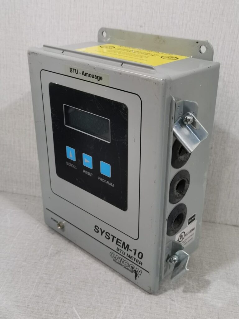 Used ONICON SYSTEM10 BTU METER Orbit Surplus