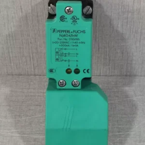Used PEPPERL + FUCHS NJ40+U1+W INDUCTIVE SENSOR 036686