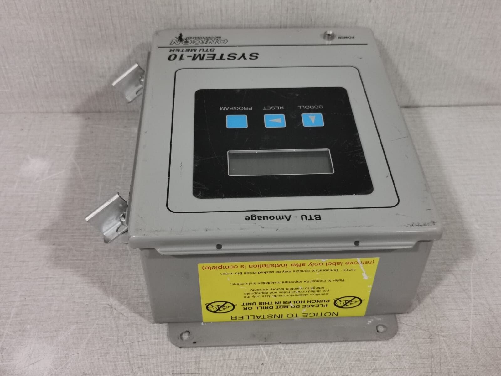 Used ONICON SYSTEM10 BTU METER Orbit Surplus
