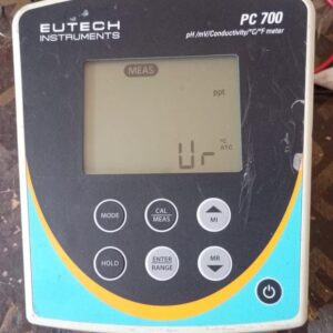 USED EUTECH PC 700 Ph / Mv /CONDUCTIVITY /° C /° F METER 54x002606C