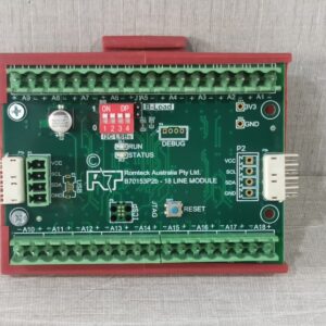 USED Romteck B70153P2b 18 Line Module PCB Card - LOT 2