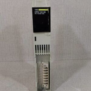 Used Schneider Electric 140CPS12420 Modicon Quantum AC Power Supply 115/230VAC 11A