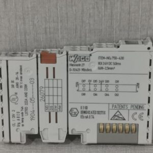 Used LOT 6 PCS WAGO 750-430 DIGITAL INPUT 8 -24DC 3.0ms