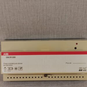 USED ABB DIM-DR 2000 PHASE-CONTROLLED PUSH DIMMER 60-2000 W/VA
