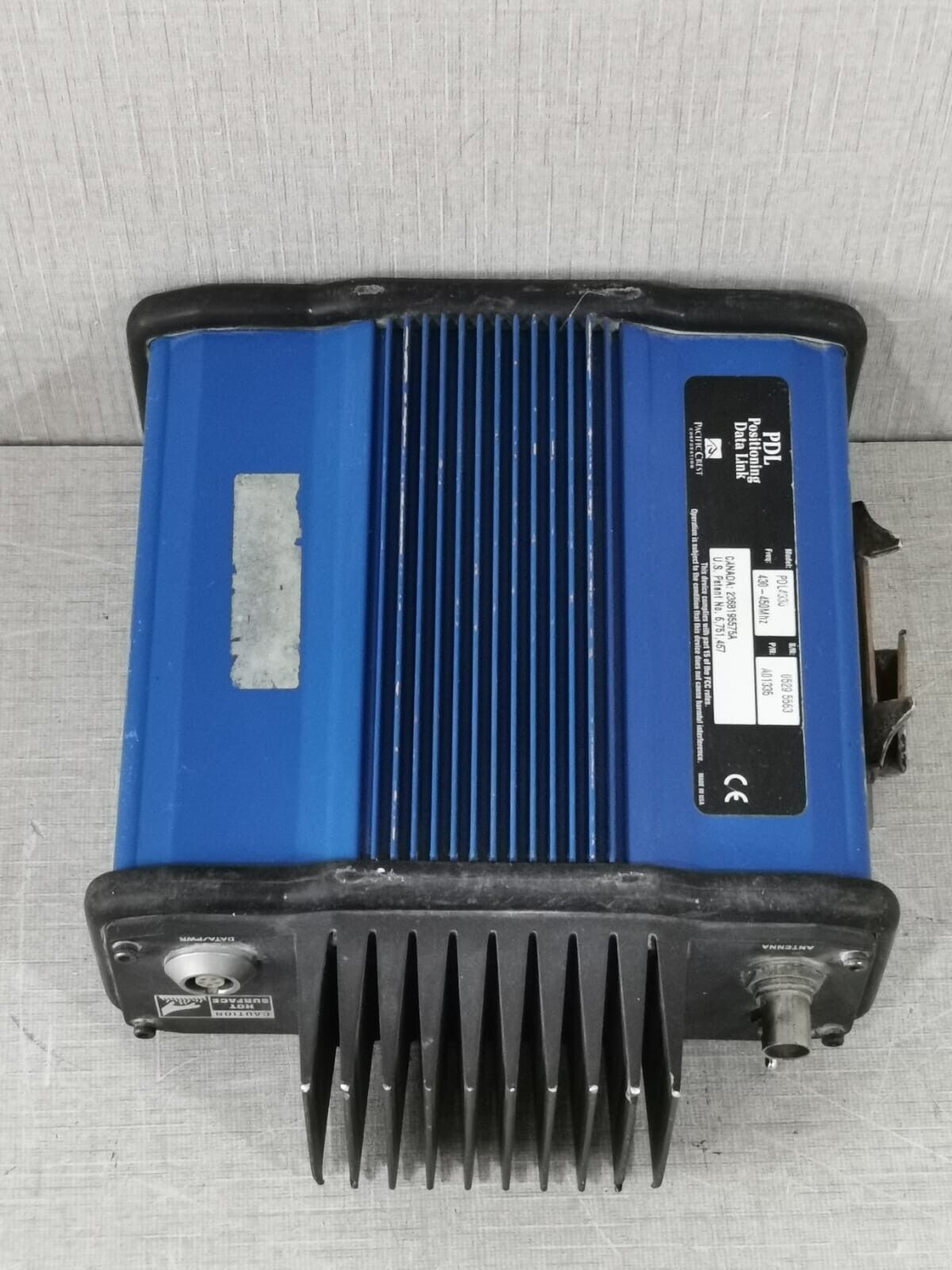 Used PACIFIC CREST PDL4335 /430-450MHz PDL POSITIONING DATA LINK ...