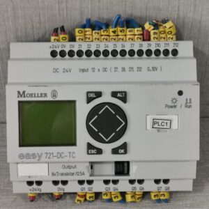 USED Moeller EASY721-DC-TC 24VDC Control Programmable Relay