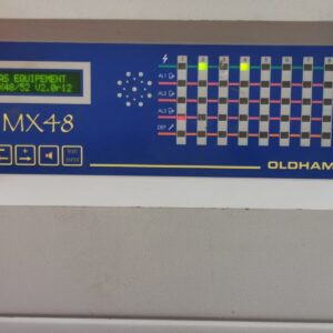 USED OLDHAM MX48 GAS AND FLAME MEASUREMENT AND ALARM CONTROL