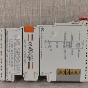 USED BECKOFF KL2622 2-CHANNEL RELAY BUS TERMINAL LOT 2